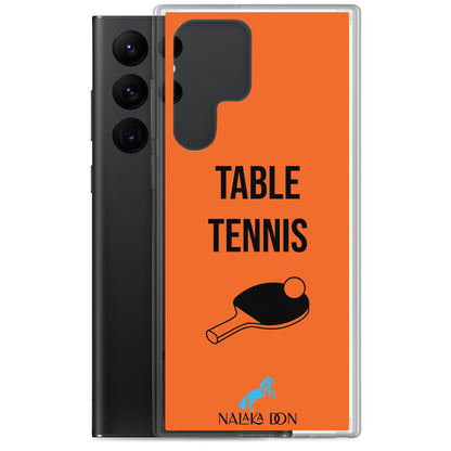 Table Tennis - Clear Case for Samsung®
