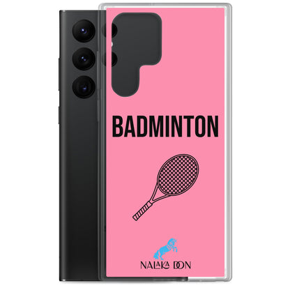 Badminton - Clear Case for Samsung®