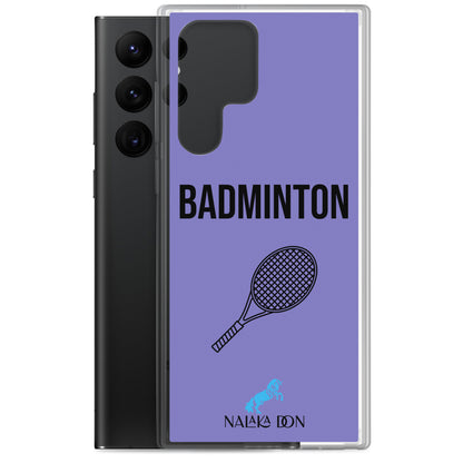 Badminton - Clear Case for Samsung®