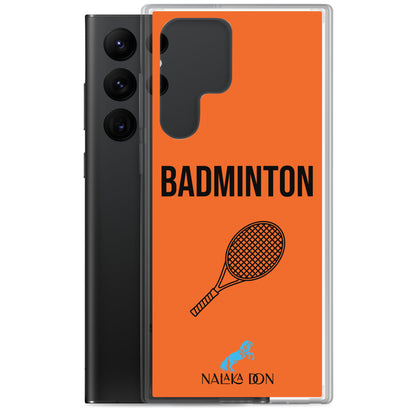 Badminton - Clear Case for Samsung®