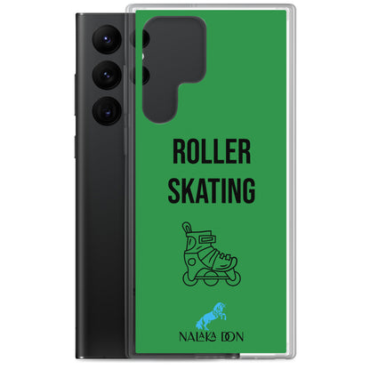Roller Skating - Clear Case for Samsung®