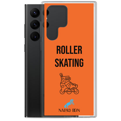 Roller Skating - Clear Case for Samsung®