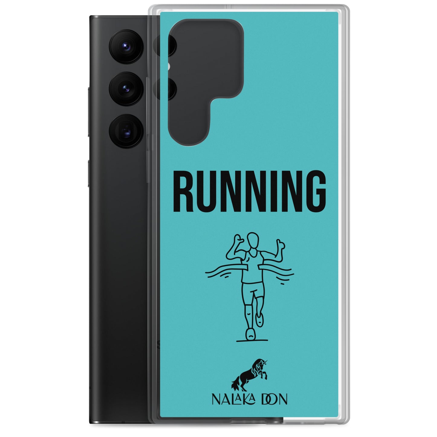 Running - Clear Case for Samsung®