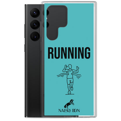 Running - Clear Case for Samsung®