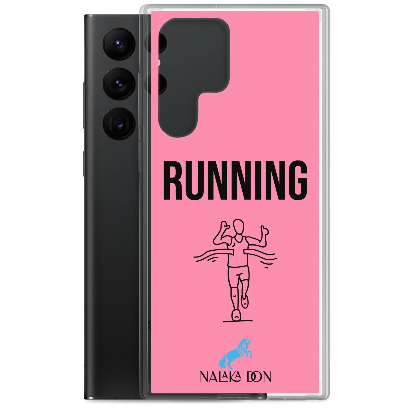 Running - Clear Case for Samsung®