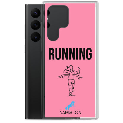 Running - Clear Case for Samsung®