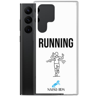 Running - Clear Case for Samsung®