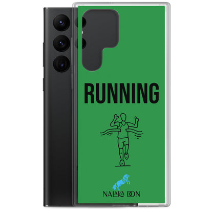 Running - Clear Case for Samsung®