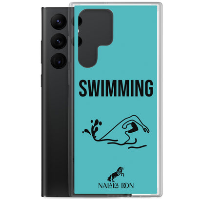 Swimming - Clear Case for Samsung®