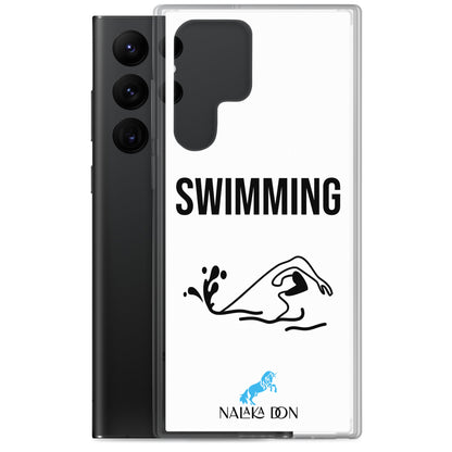 Swimming - Clear Case for Samsung®