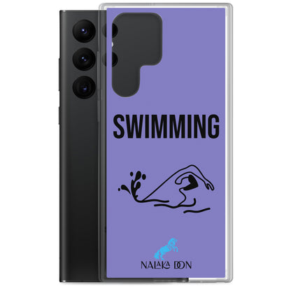 Swimming - Clear Case for Samsung®