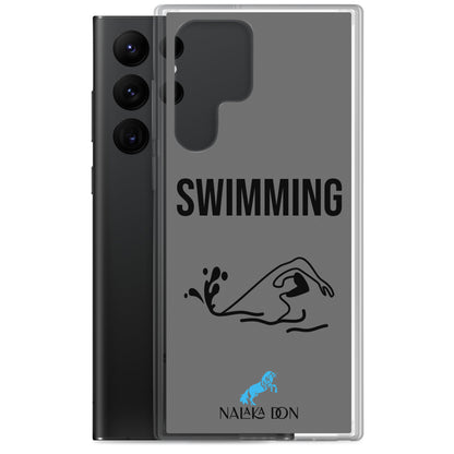 Swimming - Clear Case for Samsung®