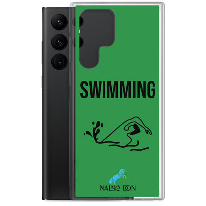 Swimming - Clear Case for Samsung®