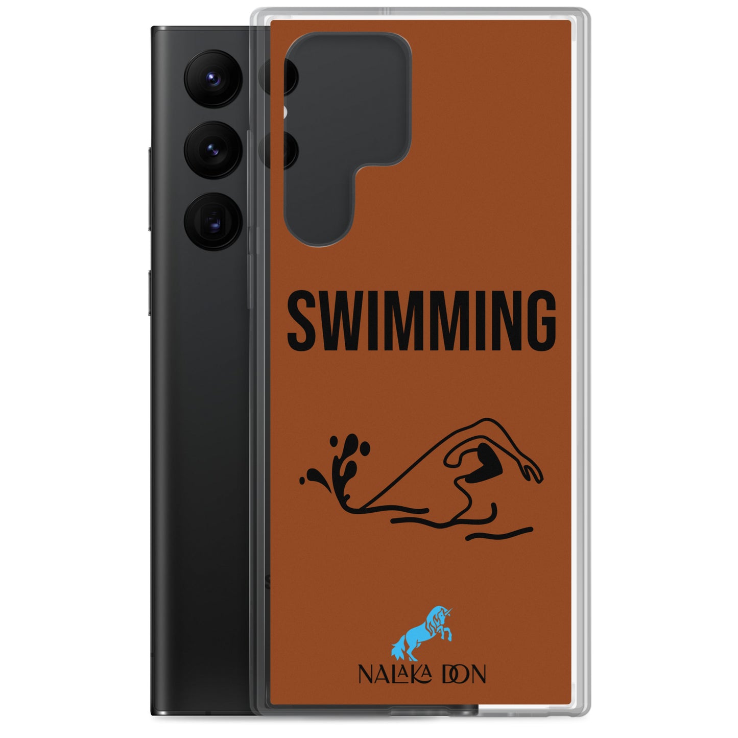 Swimming - Clear Case for Samsung®