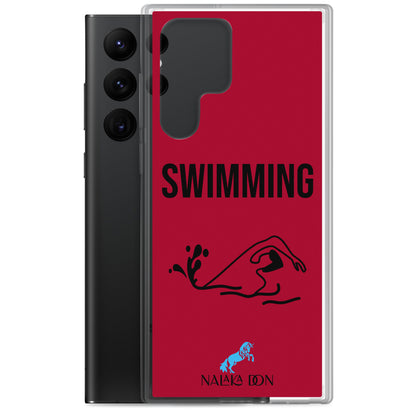 Swimming - Clear Case for Samsung®