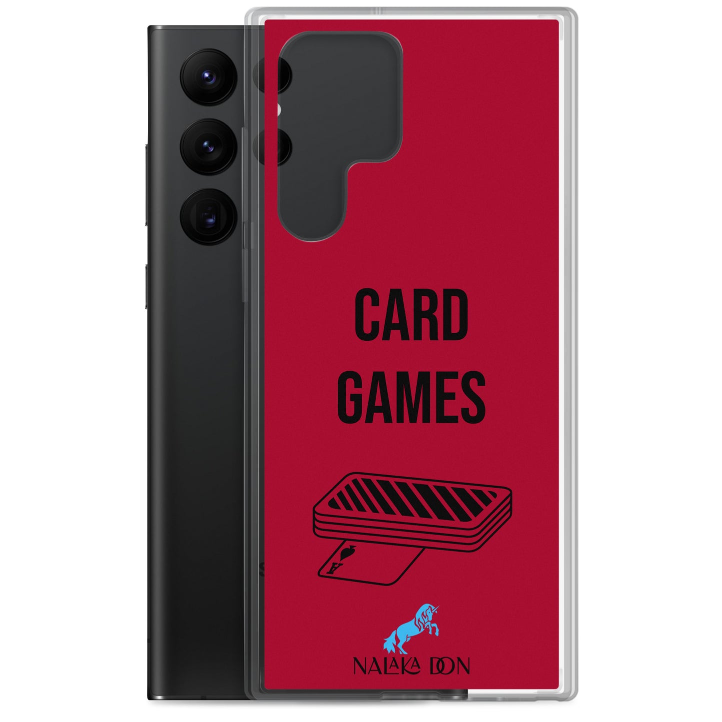 Card Games - Clear Case for Samsung®