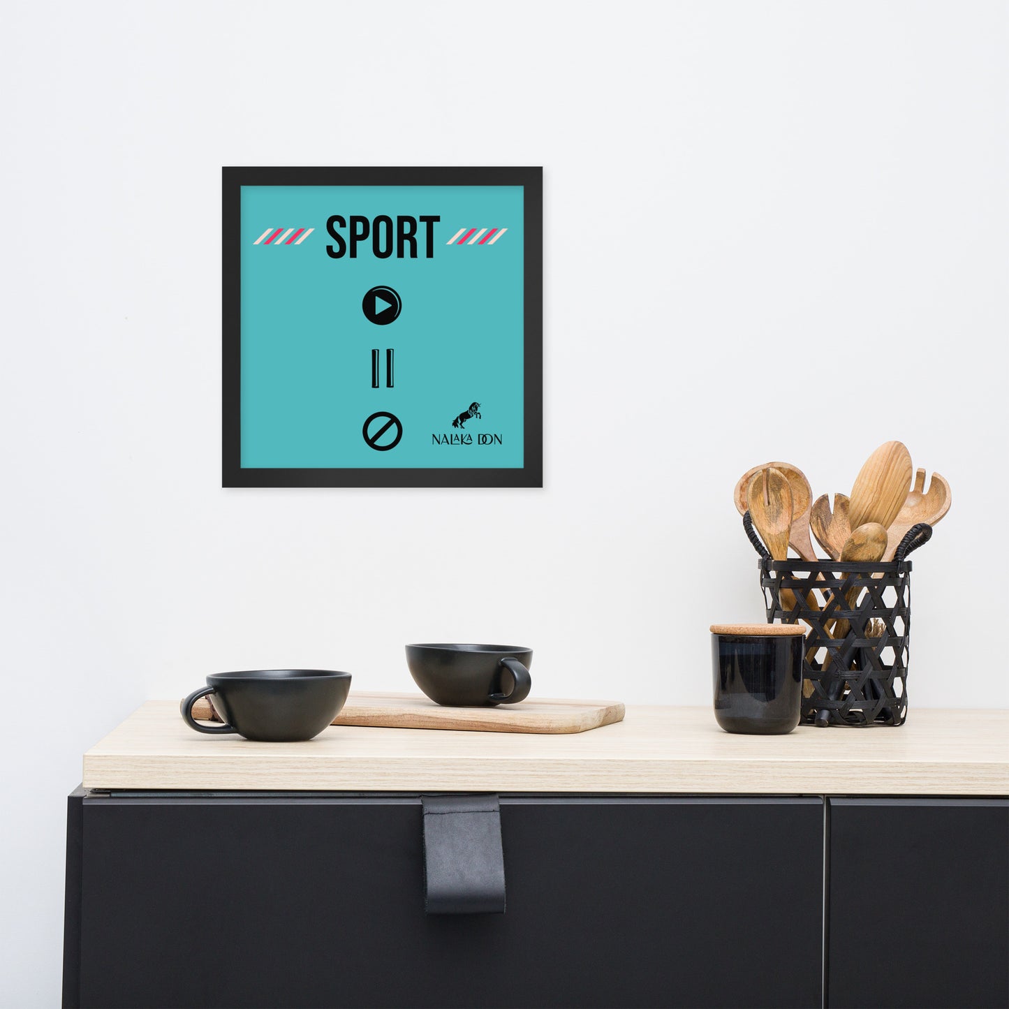 Sport - Unique Framed Poster
