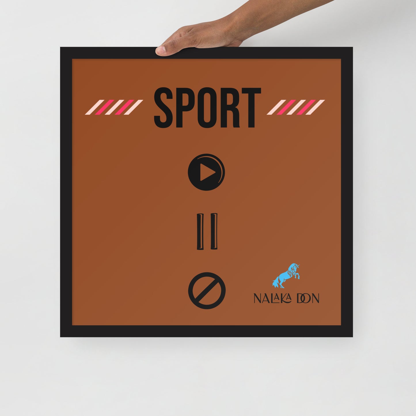 Sport - Unique Framed Poster