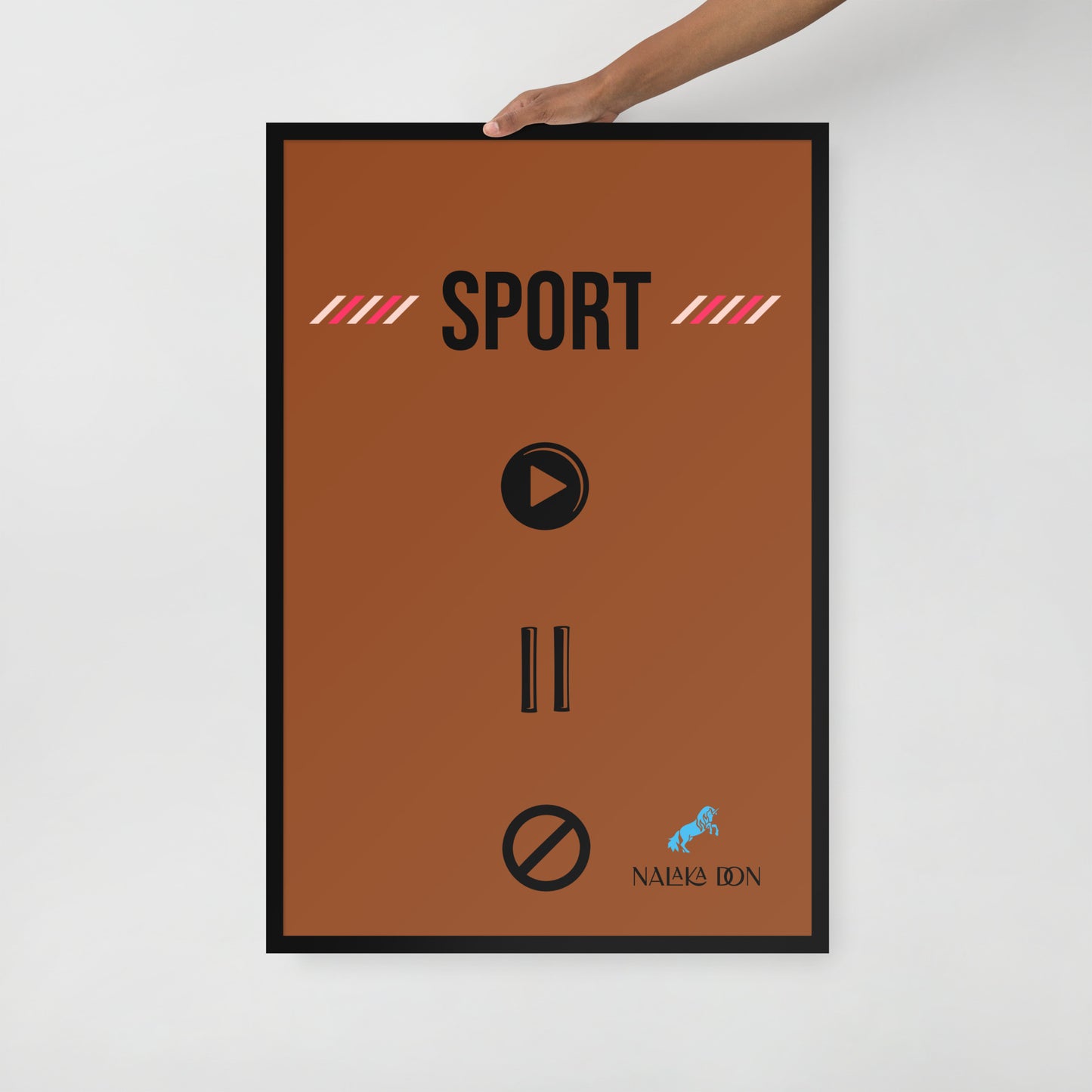Sport - Unique Framed Poster