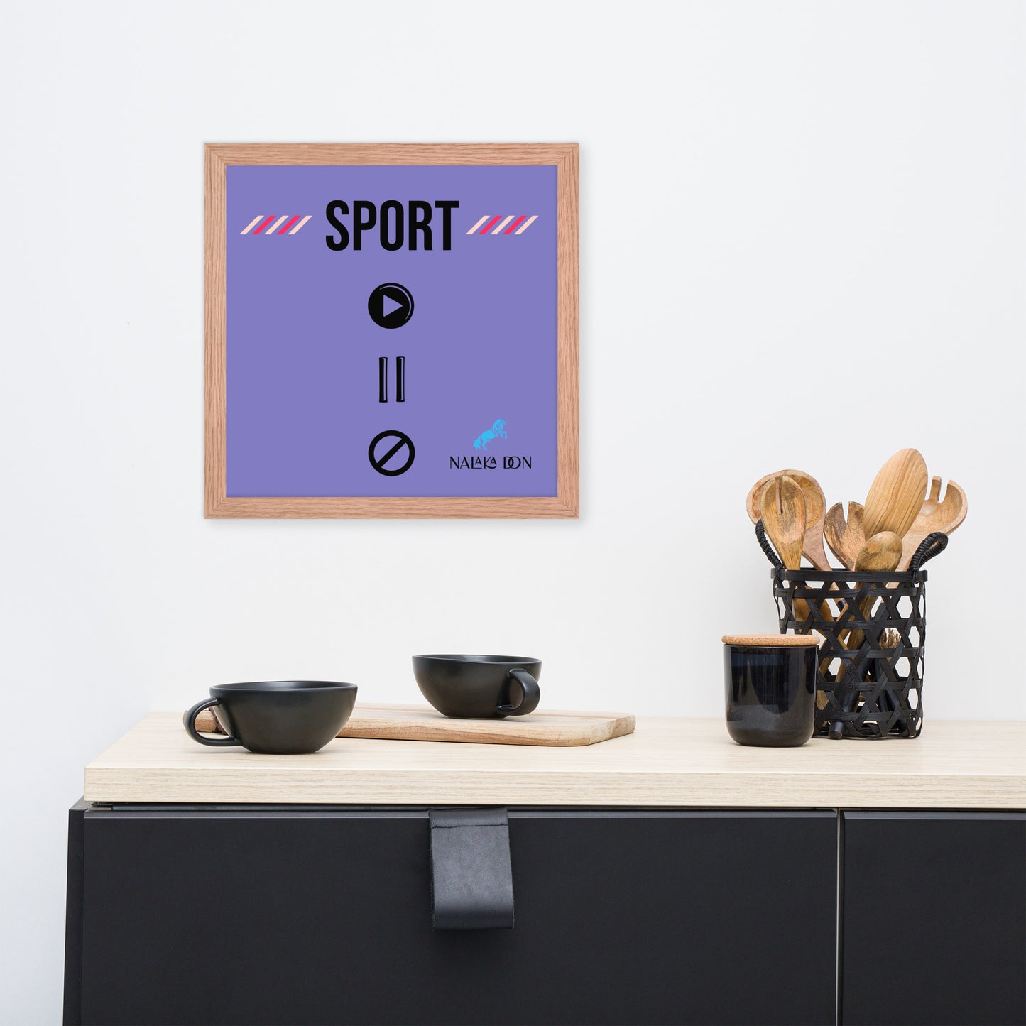 Sport - Unique Framed Poster