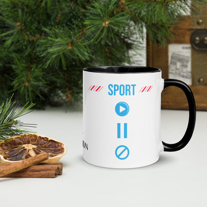 Sport - Unique Mug with Color Inside