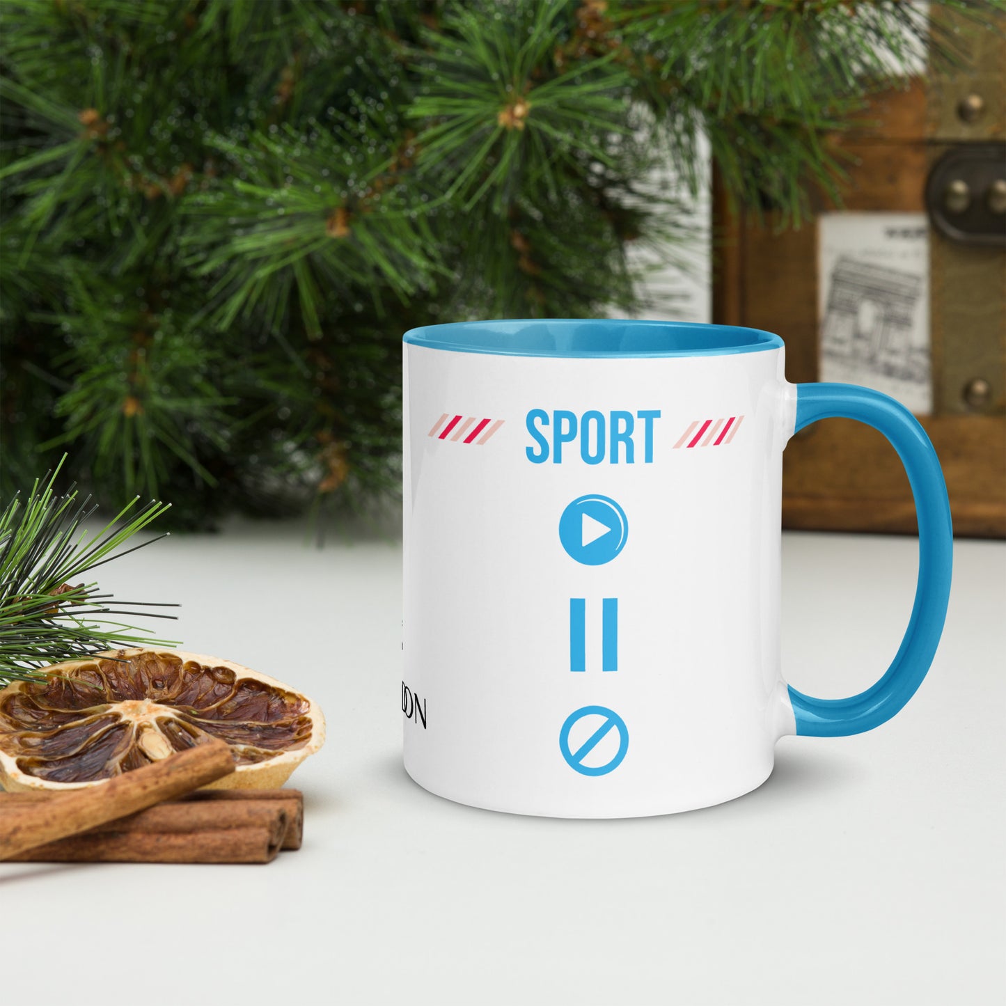 Sport - Unique Mug with Color Inside