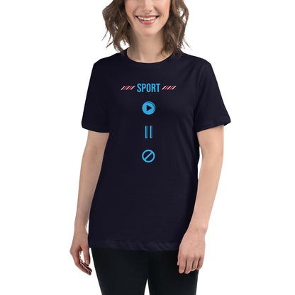 Sport - Unique Women's Relaxed T-Shirt